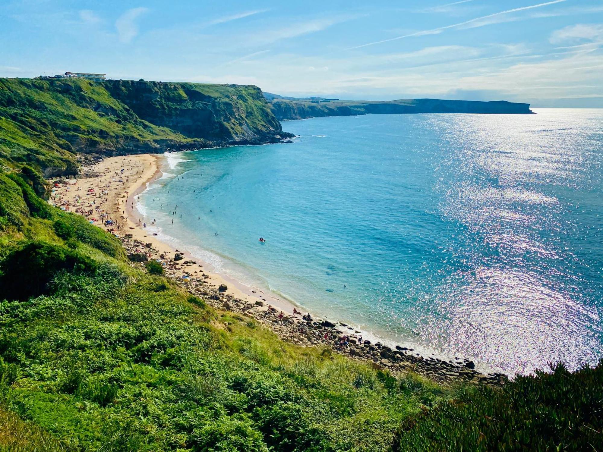 Playa De Los Locos Con Garaje Recien Reformado!! Suances Bagian luar foto